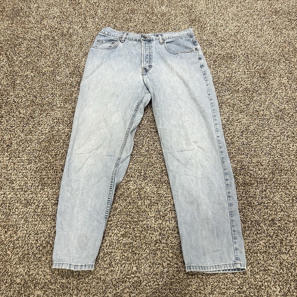 Vintage Gap Jeans Women's Size 12 Ankle Loose Fit Made In USA Denim 80's
